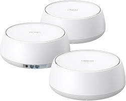 TP-Link Deco 7 BE25 Dual-Band BE5000 WiFi 7 Mesh Wi-Fi System | 4-Stream 5 Gbps, 240 Mhz | Covers up to 6,600 Sq.Ft | 2X 2.5G Ports Wired Backhaul | VPN,MLO...