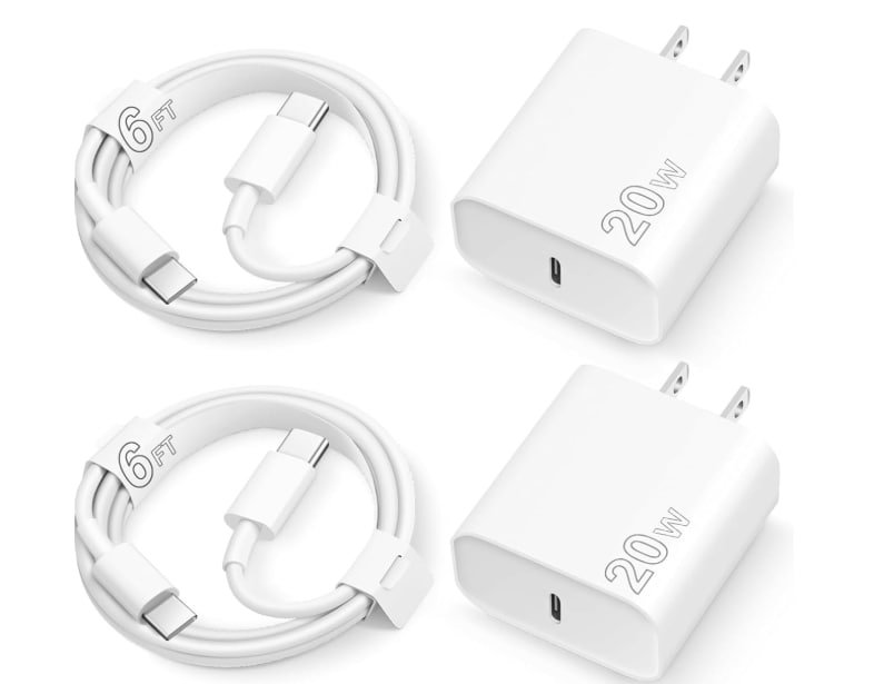 iPhone 17 16 15 Charger Fast Charging Type C Chargers USB C Charger Block iPhone 17 16 15 Air Pro Max Chargers with 6FT Cable for iPhone 17/17 Plus/17 Pro Max/16/16 Plus/16 Pro Max/15 Pro Max/iPad Pro