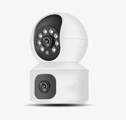 3MP + 3MP (Mega Pixel) Dual Lens Full Hd WiFi Wirelesss Camera With 365Days warranty